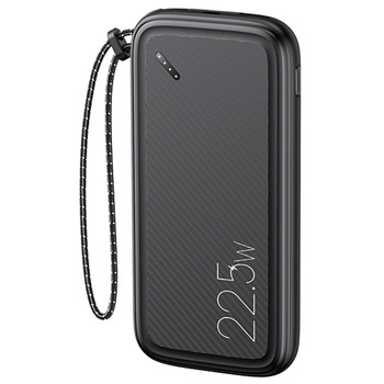 Acumulator extern, Dual USB, US-CD151 cu incarcare rapida 3.0 si PD 3.0 PB56, 10000mAh, negru Acumulator extern, Dual USB, US-CD151 cu incarcare rapida 3.0 si PD 3.0 PB56, 10000mAh, negru