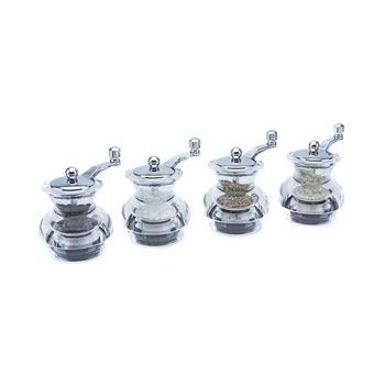 Set 4 rasnite cu maner 7 cm, acrilic  Set 4 rasnite cu maner 7 cm, acrilic