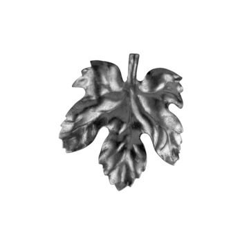 Frunza din tabla ambutisata 110x110 mm , pentru porti, garduri, balustrade din fier forjat, Ferrobrand Frunza din tabla ambutisata 110x110 mm , pentru porti, garduri, balustrade din fier forjat, Ferrobrand