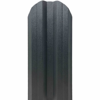 Set 25 buc, Sipca Metalica Gard, 1900 x115mm/buc, Gri Grafit - Mat BGM, Top Profil Sistem Set 25 buc, Sipca Metalica Gard, 1900 x115mm/buc, Gri Grafit - Mat BGM, Top Profil Sistem