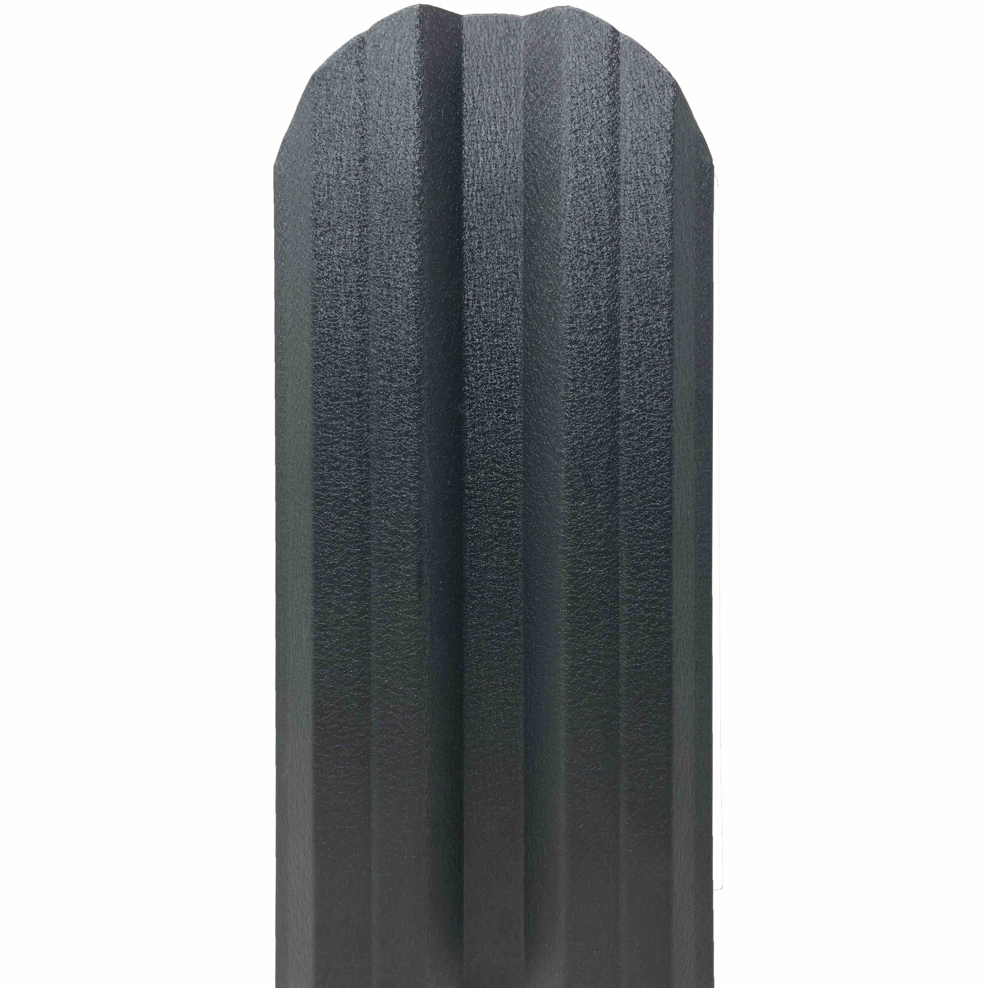 Set 25 buc, Sipca Metalica Gard, 1200 x115mm/buc, Gri Grafit - Mat BGM, Top Profil Sistem