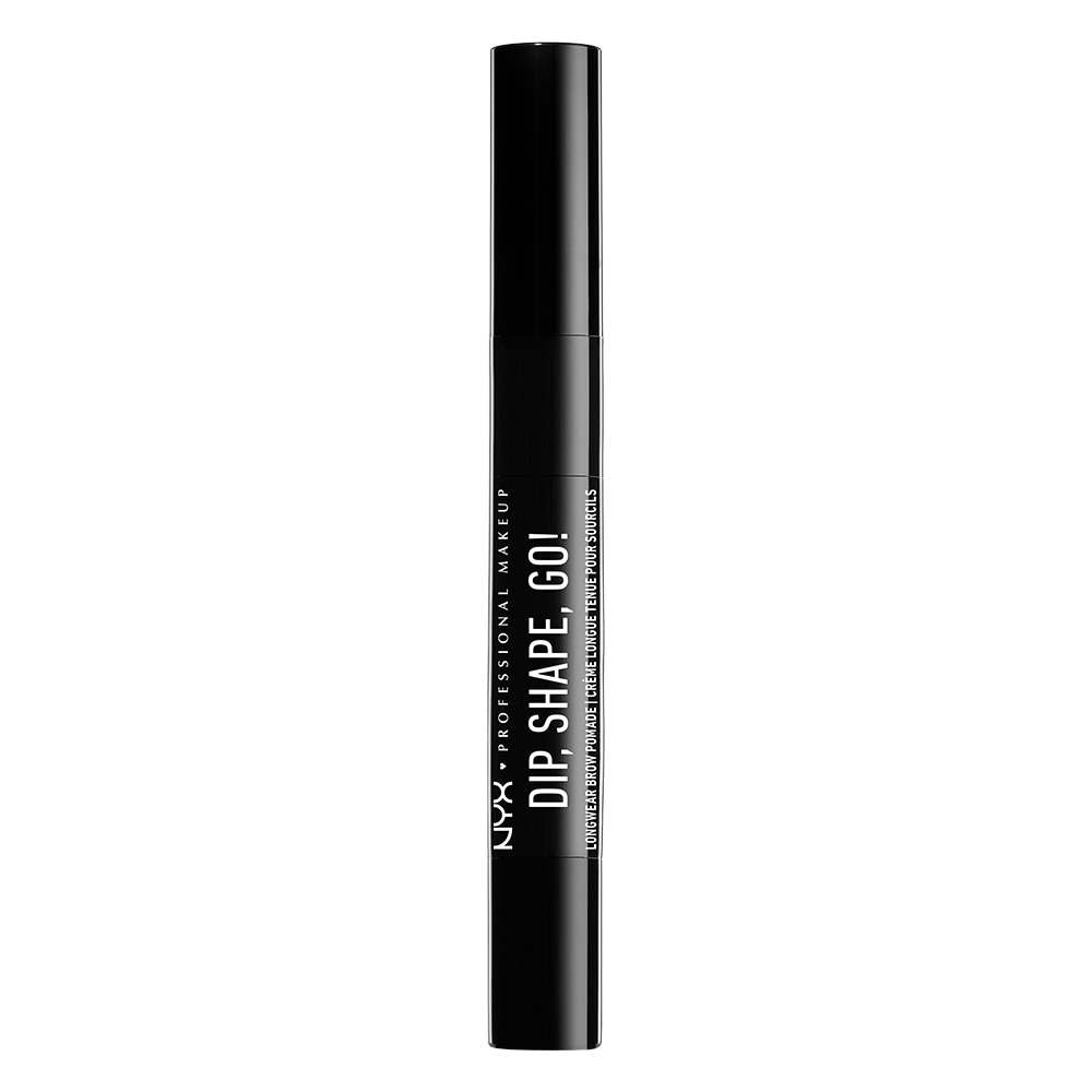 Mascara pentru sprancene Nyx Professional Dip Shape Go Longwear - Negru 1.2g