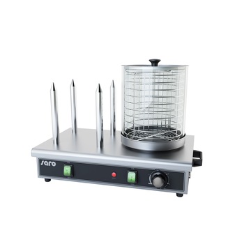 Aparat Hot-Dog cu 4 tepuse, HW 2 Aparat Hot-Dog cu 4 tepuse, HW 2