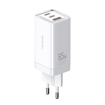 Incarcator de priza 65 W, quick charge, 2 x USB-C si 1 x USB-A, Alb, BBL2798 Incarcator de priza 65 W, quick charge, 2 x USB-C si 1 x USB-A, Alb, BBL2798