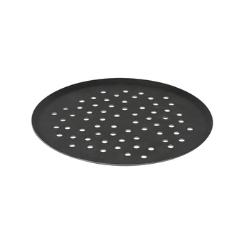 Tava rotunda perforata, 32 cm, aluminiu CHOC - de Buyer Tava rotunda perforata, 32 cm, aluminiu CHOC - de Buyer
