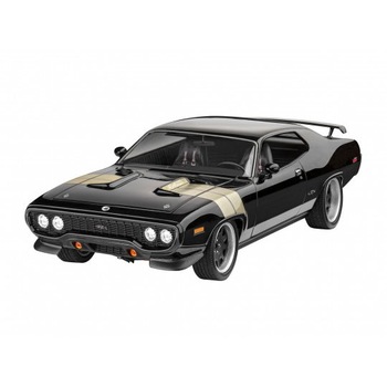 Macheta de asamblat Revell masina Fast & Furious - Dominic's 1971 Plymouth GTX Macheta de asamblat Revell masina Fast & Furious - Dominic's 1971 Plymouth GTX