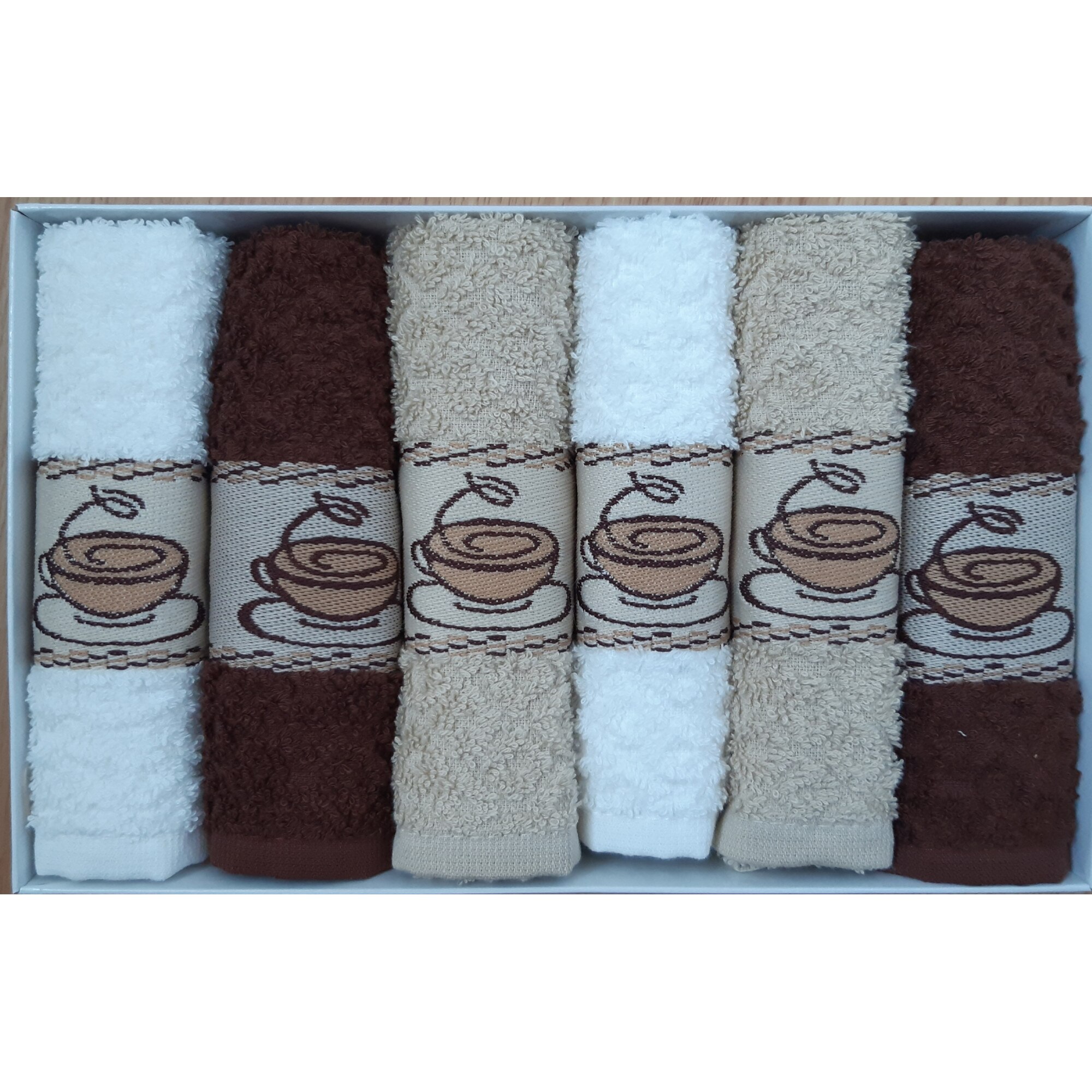 Set 6 Prosoape de bucatarie, din bumbac