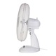 Ventilator de birou Mesko MS 7310, 45 W, 40 cm diametru, 3 trepte de viteza, functie de oscilare, Alb