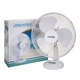 Ventilator de birou Mesko MS 7310, 45 W, 40 cm diametru, 3 trepte de viteza, functie de oscilare, Alb