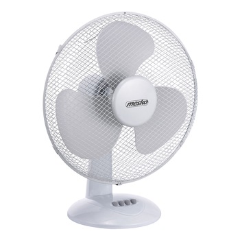 Ventilator de birou Mesko MS 7310, 45 W, 40 cm diametru, 3 trepte de viteza, functie de oscilare, Alb Ventilator de birou Mesko MS 7310, 45 W, 40 cm diametru, 3 trepte de viteza, functie de oscilare, Alb