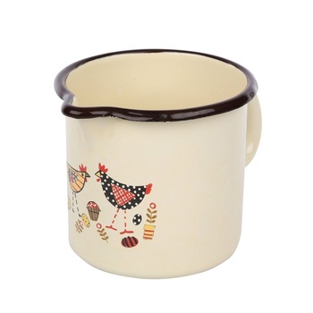 Cana email, Silesia, Hen, 1.25 L, crem Cana email, Silesia, Hen, 1.25 L, crem