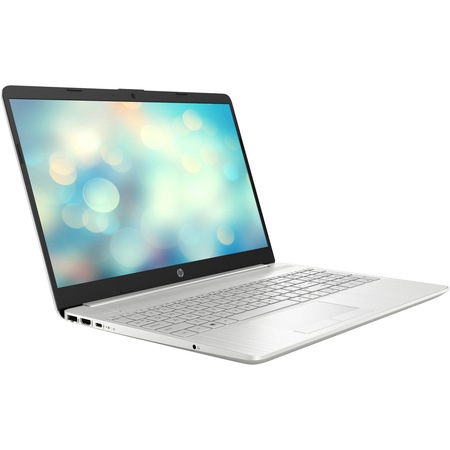 Laptop HP 15-dw4017nq cu procesor Intel® Core™ i5-1235U pana la 4.40 GHz, 15.6 FHD IPS, 8GB DDR4, | 512GB PCIe SSD, NVIDIA GEFORCE MX550 2GB, FreeDOS, Natural Silver