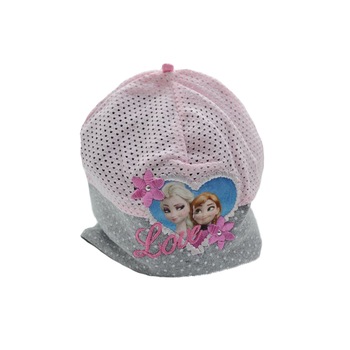 Caciula de vara pentru fete Mini Junior CCL-3, Roz Universal Caciula de vara pentru fete Mini Junior CCL-3, Roz Universal