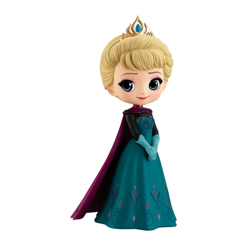 Figurina Disney Frozen Elsa Coronation , 14 cm, Multicolor