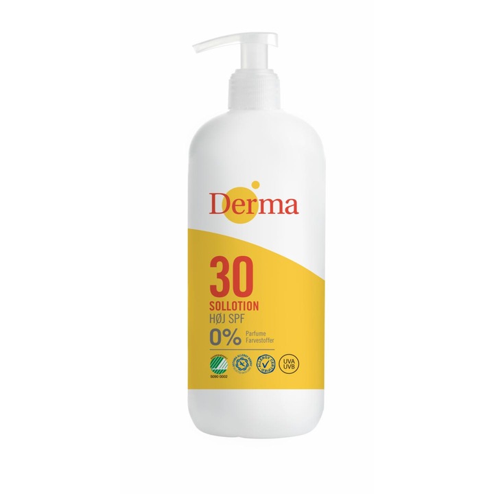 Lotiune cu protectie solara Derma, SPF 30, 500 ml