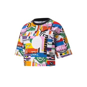 Tricou Puma International 530740-02, Multicolor, L Tricou Puma International 530740-02, Multicolor, L