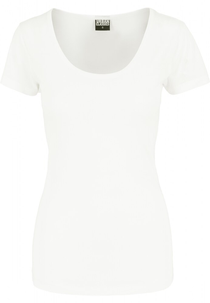 Tricou simplu pentru Femei Urban Classics, Alb-Murdar