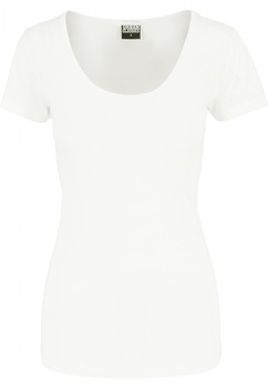 Tricou simplu pentru Femei Urban Classics, Alb-Murdar Tricou simplu pentru Femei Urban Classics, Alb-Murdar