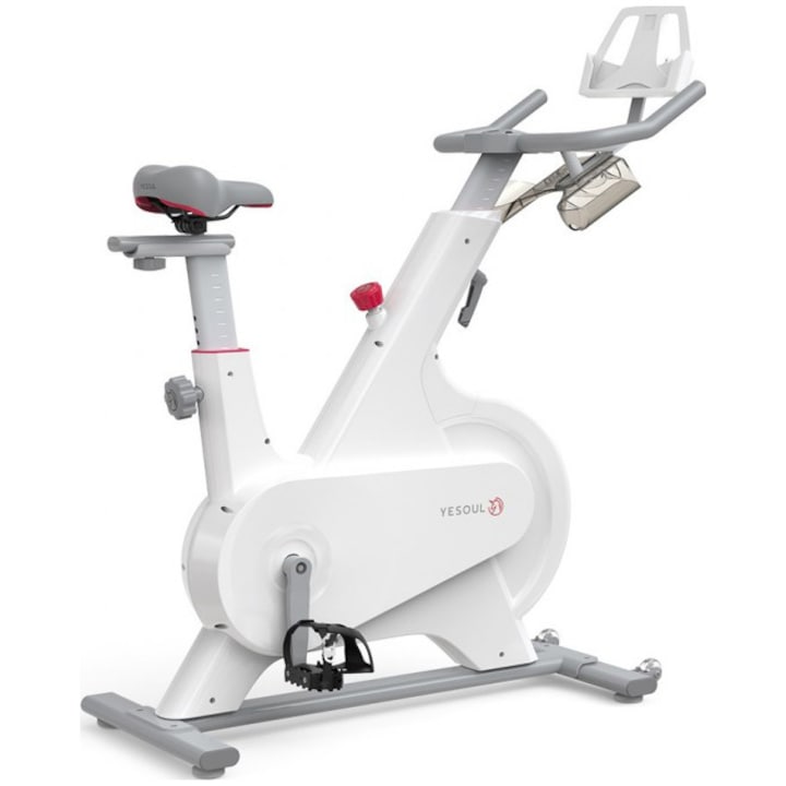 Yesoul M1 intelligens spinning kerékpár, mágneses ellenállás, maximális felhasználói súly 100 kg, fehér