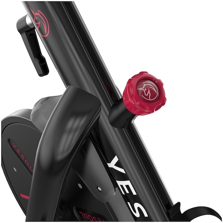 Bicicleta spinning smart Yesoul S3 Pro, rezistenta magnetica, volanta 6 kg, bluetooth, greutate maxima utilizator 120 kg, negru