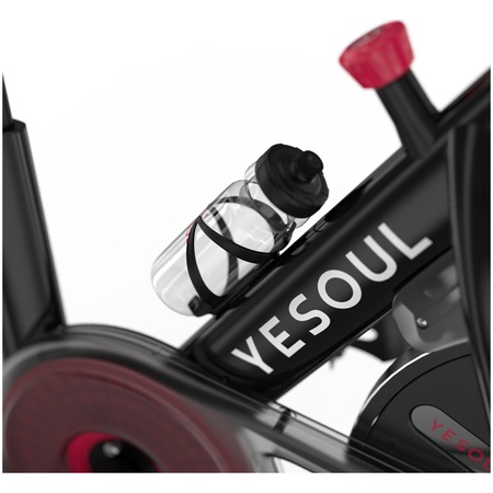 Bicicleta spinning smart Yesoul S3 Pro, rezistenta magnetica, volanta 6 kg, bluetooth, greutate maxima utilizator 120 kg, negru