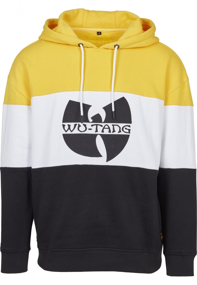 Hanorac Wu-Wear Block, Negru-Alb