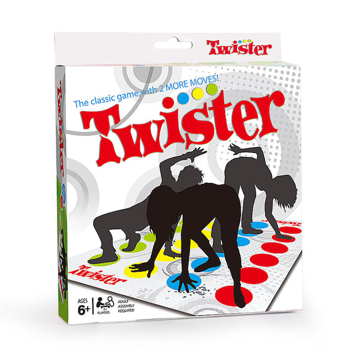 Joc Twister pentru familie si copii, BOMSTOM