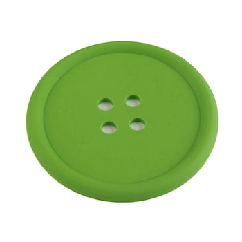Suport din silicon pentru pahar / cana 9 cm, Verde Suport din silicon pentru pahar / cana 9 cm, Verde