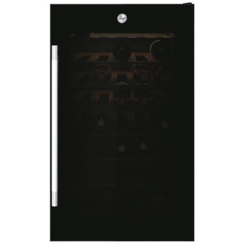 Racitor de vinuri Hoover HWC 154 DELW, 36 sticle, Clasa G, Wi-Fi, Iluminare LED, Sticla Anti UV, H 84.5 cm, Negru Racitor de vinuri Hoover HWC 154 DELW, 36 sticle, Clasa G, Wi-Fi, Iluminare LED, Sticla Anti UV, H 84.5 cm, Negru