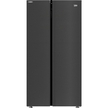 Side by side Beko GN163122ZXBRN, 580 l, NeoFrost Dual Cooling, HarvestFresh, Compresor Inverter, Control touch, Clasa F, H 179 cm, Dark Inox Side by side Beko GN163122ZXBRN, 580 l, NeoFrost Dual Cooling, HarvestFresh, Compresor Inverter, Control touch, Clasa F, H 179 cm, Dark Inox