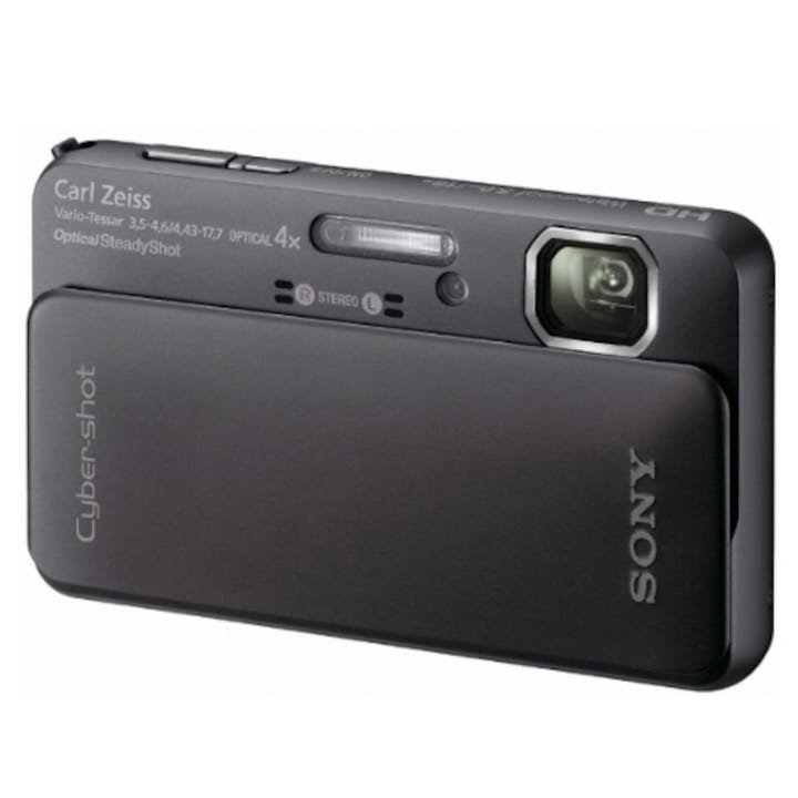 Aparat foto digital Sony Cyber-shot DSC-TX10, 16.2MP, Negru - eMAG.ro