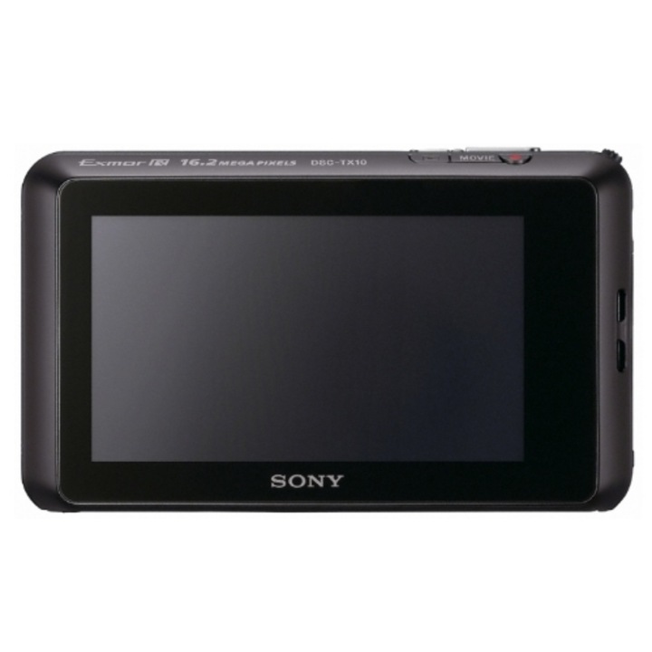 Aparat foto digital Sony Cyber-shot DSC-TX10, 16.2MP, Negru - eMAG.ro
