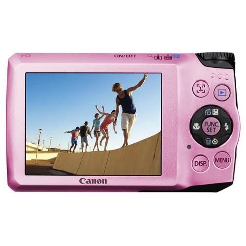 Aparat foto digital Canon PowerShot A3200 IS roz - eMAG.ro