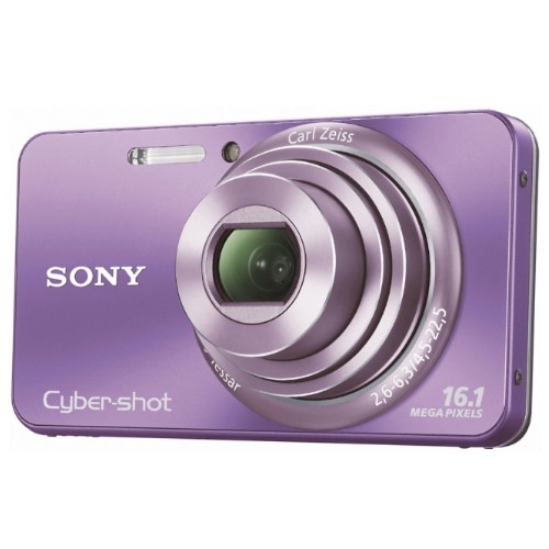 SONY Cyber-shot DSC−W570 Aparat foto digital Sony Cyber-shot DSC-W570, violet - eMAG.ro
