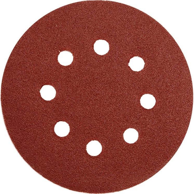 Set 5 bucati disc abraziv cu orificii Yato, gr60, 125mm