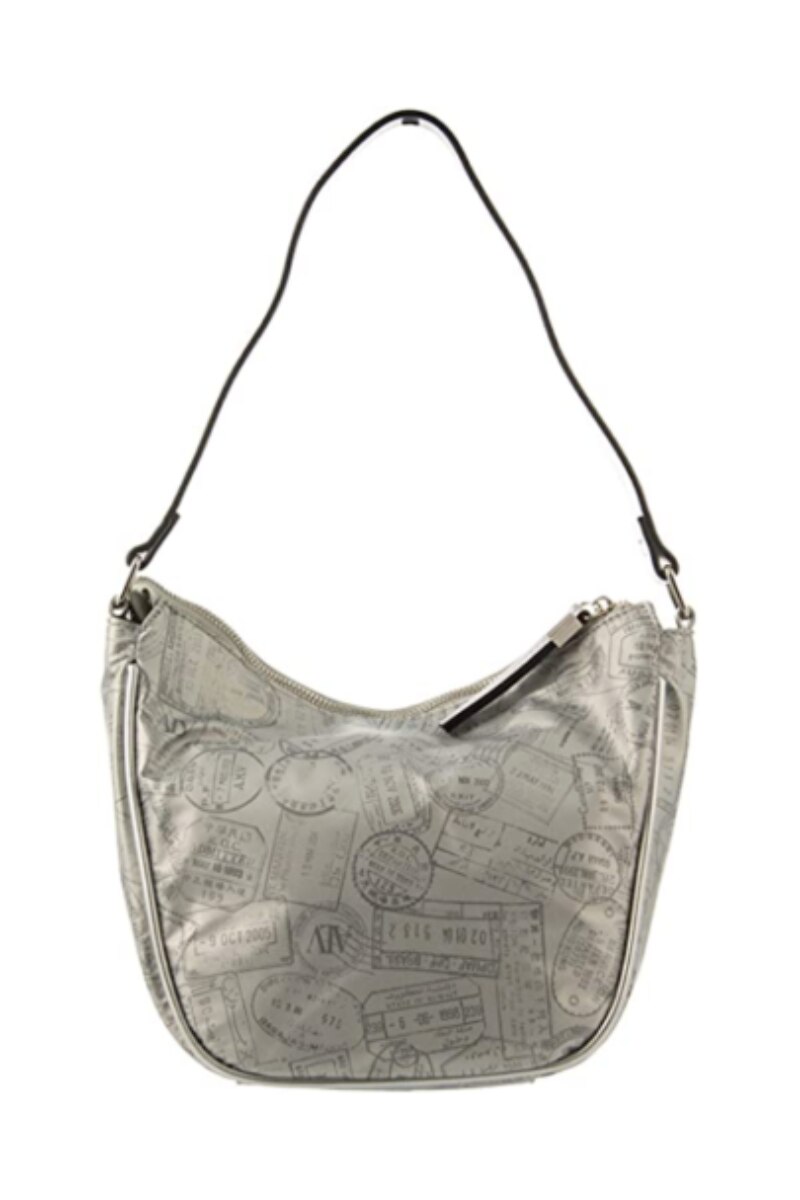 Geanta dama ALV by Alviero Martini, AL929B0501, Textil, 26 x 15 x 8 cm, Gri