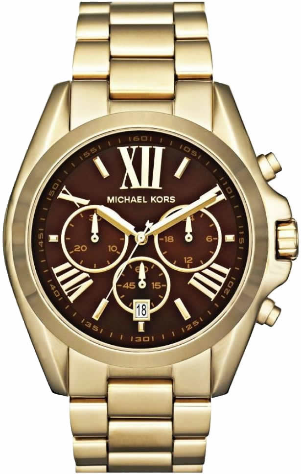 Ceas Michael Kors MK5502, Inox, Auriu/Maro