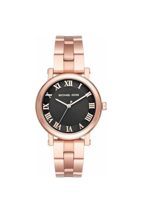 Ceas Michael Kors MK3585, Inox, Rose Gold/Negru