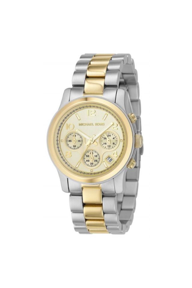 Ceas Michael Kors MK5137, Inox, Argintiu/Auriu
