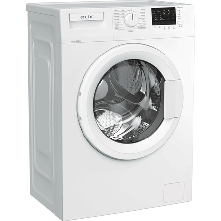 Masina de spalat rufe Arctic APL91023XLW0, 9 kg, 1000 rpm, Clasa C, ExtraSteam, Motor Silent Inverter, Add-In, DrumClean, Ecran LCD, Alb