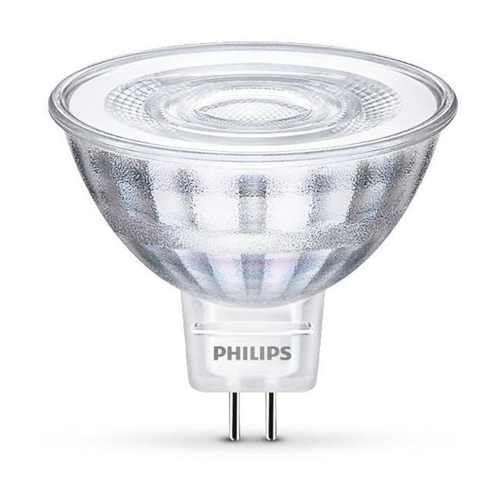 Philips LED spot izzó, 5W, 35W, 345lumen, 2700K, hideg fehér, GU5.3