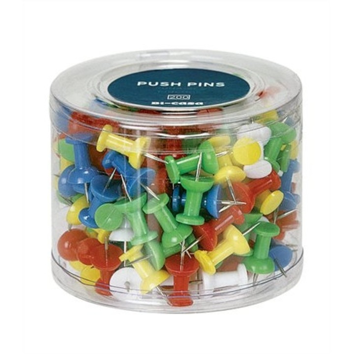 Карфици за карта, Многоцветен, 200 броя