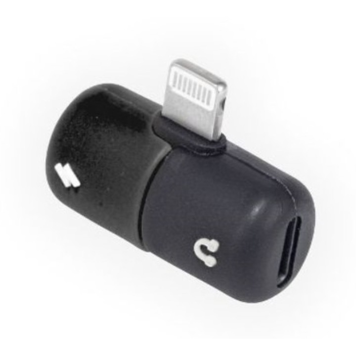 Kikkerland Lightning csatlakozó elosztó iPhone készülékhez