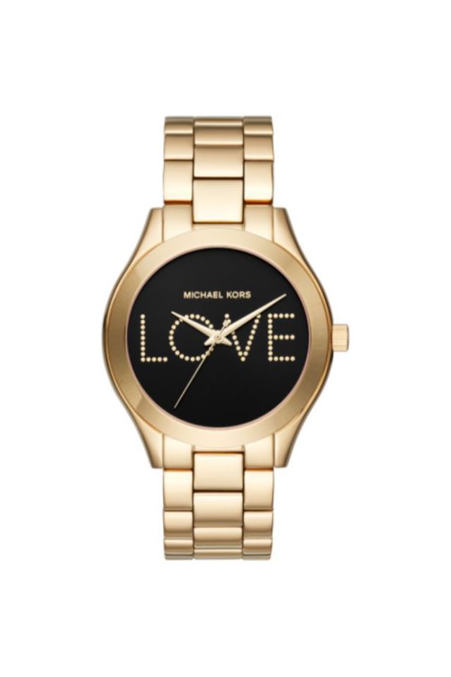 Ceas Michael Kors MK3803, Inox, Auriu/Negru