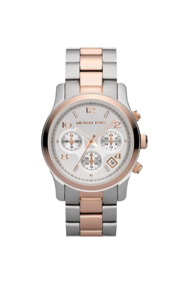 Ceas Michael Kors MK5315, Inox, Argintiu/Rose Gold