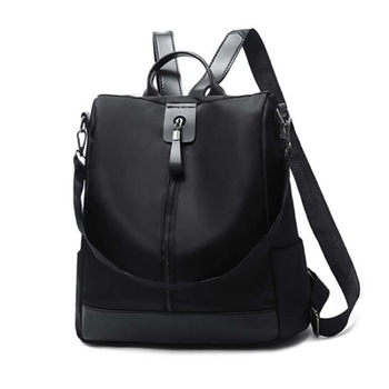 Rucsac dama antifurt Lady Ryo, Negru, 30 cm Rucsac dama antifurt Lady Ryo, Negru, 30 cm