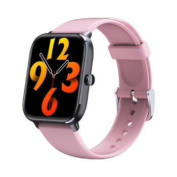 Ceas smartwatch TechONE™ KM04, 1.69 inch IPS, multi sport, refuz apel, ritm cardiac inteligent, EKG, oxigen, termometru, rezistent la apa IP67, notificari, vibratii, roz Ceas smartwatch TechONE™ KM04, 1.69 inch IPS, multi sport, refuz apel, ritm cardiac inteligent, EKG, oxigen, termometru, rezistent la apa IP67, notificari, vibratii, roz