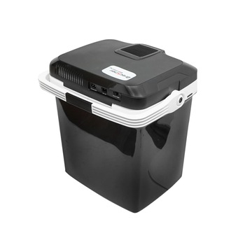 Lada frigorifica Breckner termoelectrica, capacitate 26L, alimentare 12V cu adaptor 220V, 48W Lada frigorifica Breckner termoelectrica, capacitate 26L, alimentare 12V cu adaptor 220V, 48W