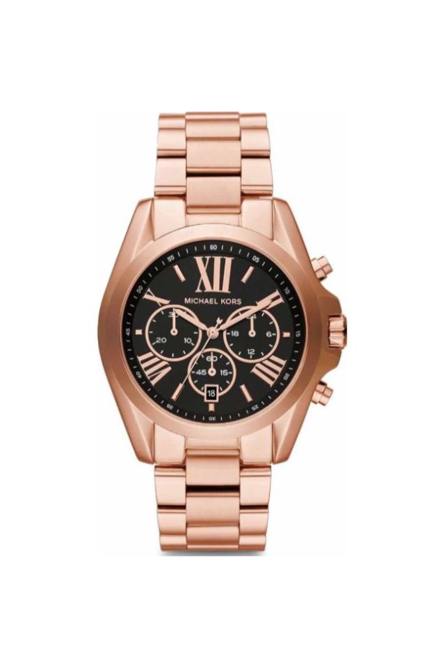Ceas Michael Kors MK5854, Inox, Rose Gold/Negru
