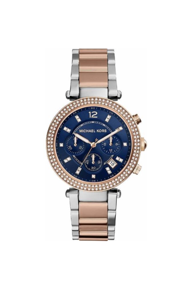 Ceas Michael Kors MK6141, Inox, Argintiu/Rose Gold